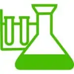 test tubes green - heydayDo icon